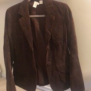 Pure DKNY brown 2 button jacket